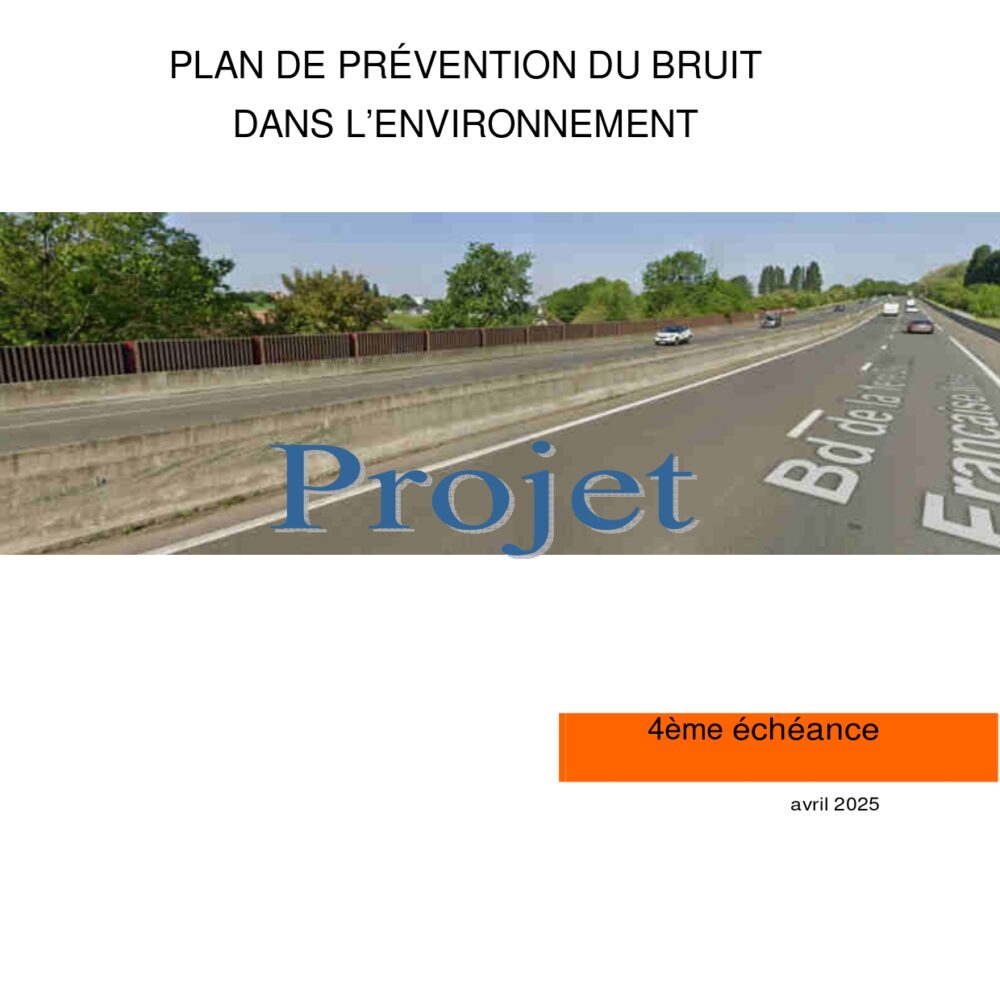 Plan de prévention du bruit dans l’environnement