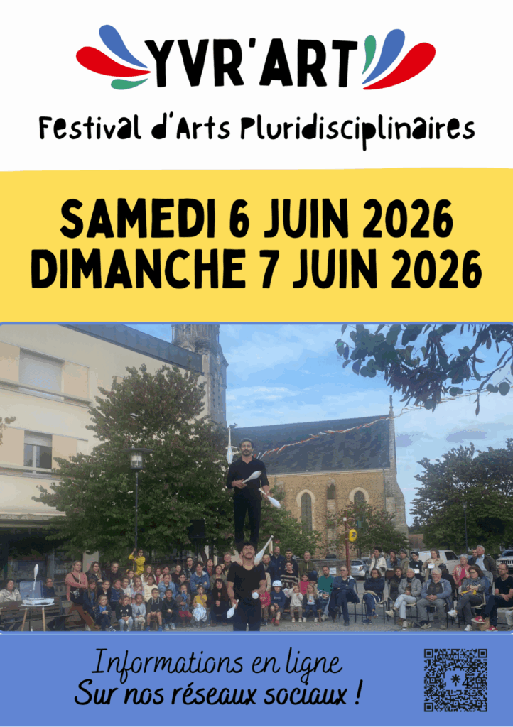 Yvr'art 2026 - samedi et dimanche 6-7 juin 2026