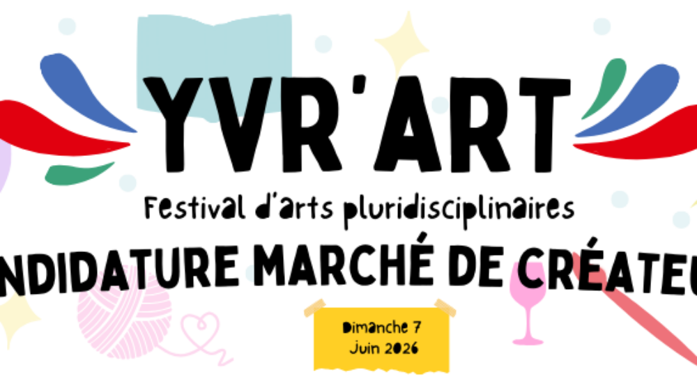 Marché de créateurs YVR&rsquo;ART 2026 – Appel  à candidatures
