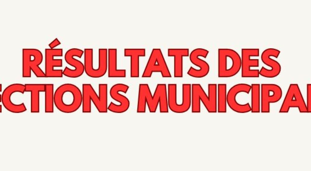 🗳️ Résultats des élections municipales
