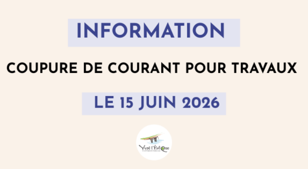 Coupure de courant pour travaux
